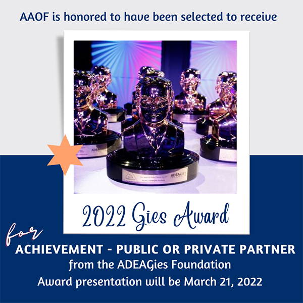 AAOF and PARC Member to Receive ADEA Gies Award