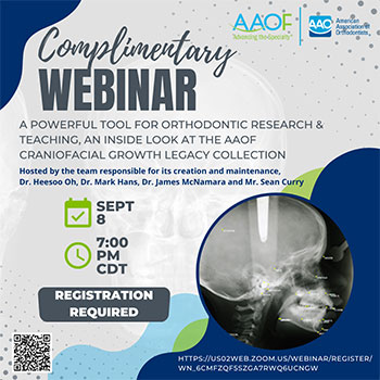 Craniofacial Webinar Flyer